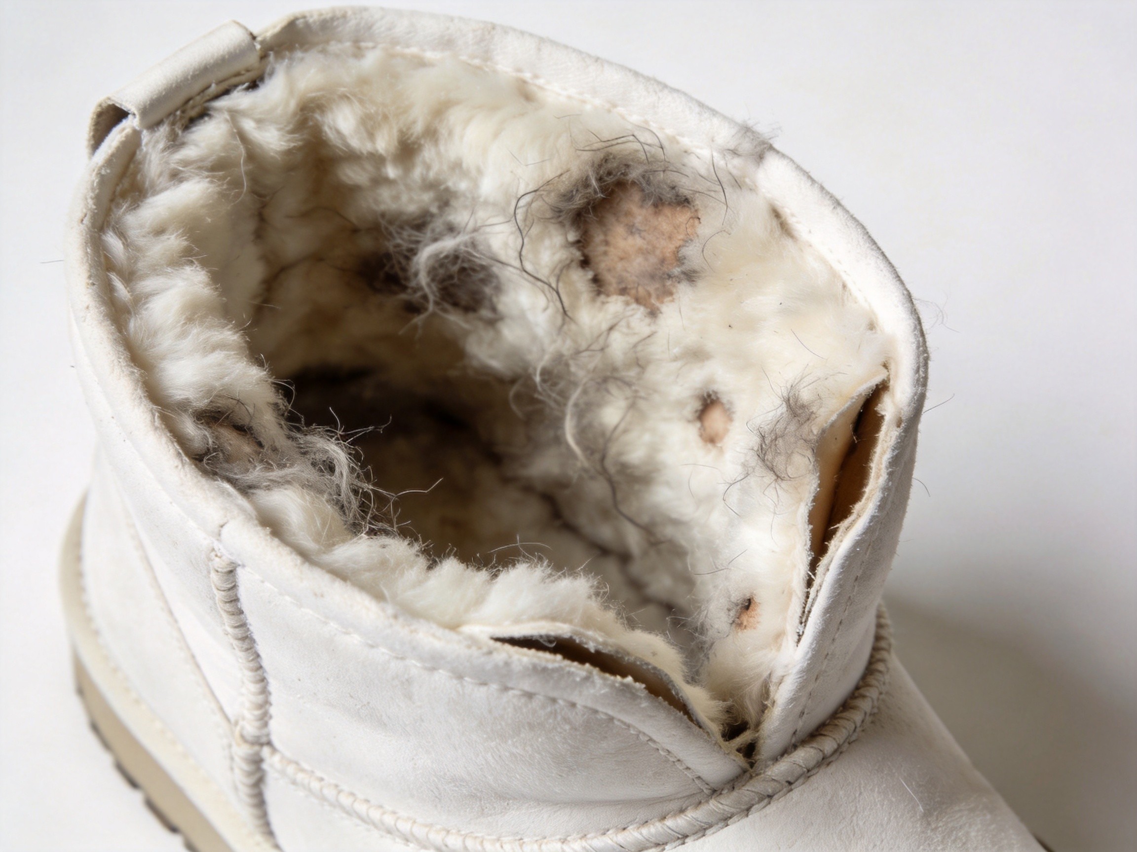 Why Your Shearling-Lined Boots Shed, Mat, and Develop Bald Patches After One Winter — The Hidden Wool Fiber Felting, Lanolin Stripping, and Hide Drying Behind the 2026 'Faux Shearling' Epidemic