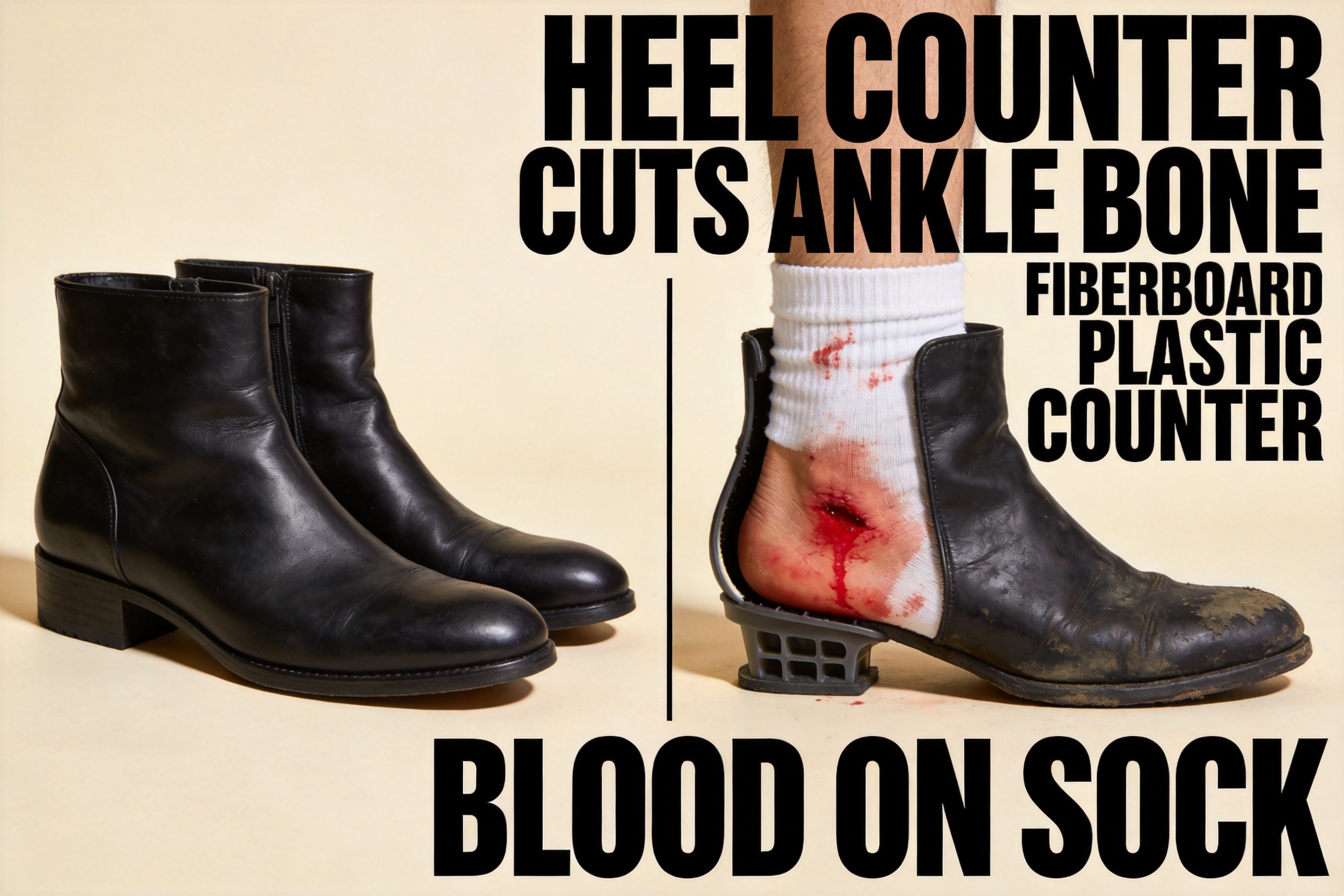 Why Your Shoe Heel Counter Slices and Cuts Your Ankle Bone — The Hidden Thermoplastic Geometry, Laster-Last Mismatch, and Achilles Tendon Friction Mechanics Behind the 2026 'Ankle Cut in Half' Epidemic