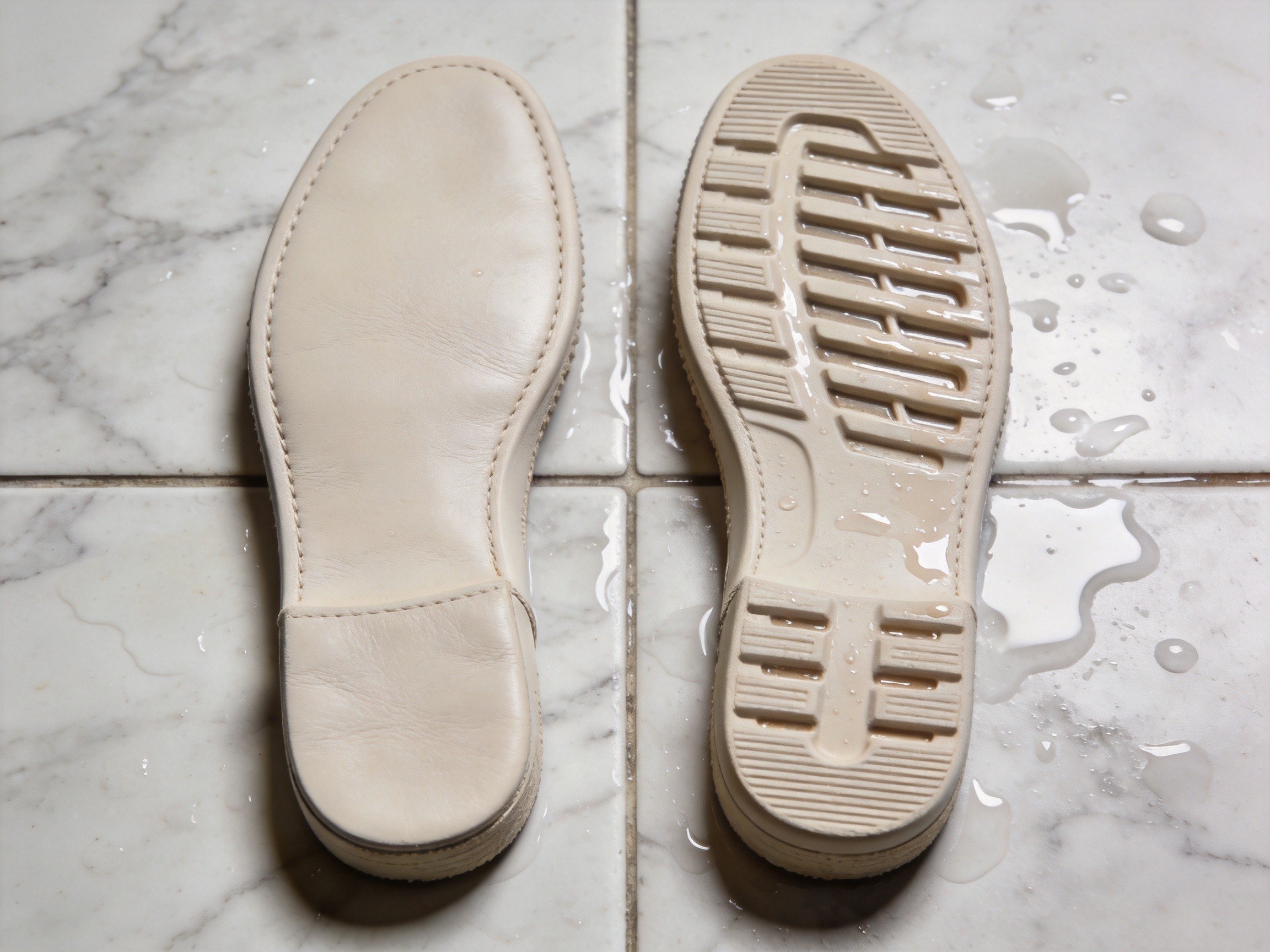 Why Your Smooth-Soled Dress Shoes Slip Dangerously on Wet Tile, Marble, and Hospital Floors — The Hidden Hard-Plastic Outsole Physics, Zero-Tread Contact Patch Failure, and 0.15-0.25 Coefficient of Friction Behind the 2026 'I Almost Fell in These Shoes' Epidemic